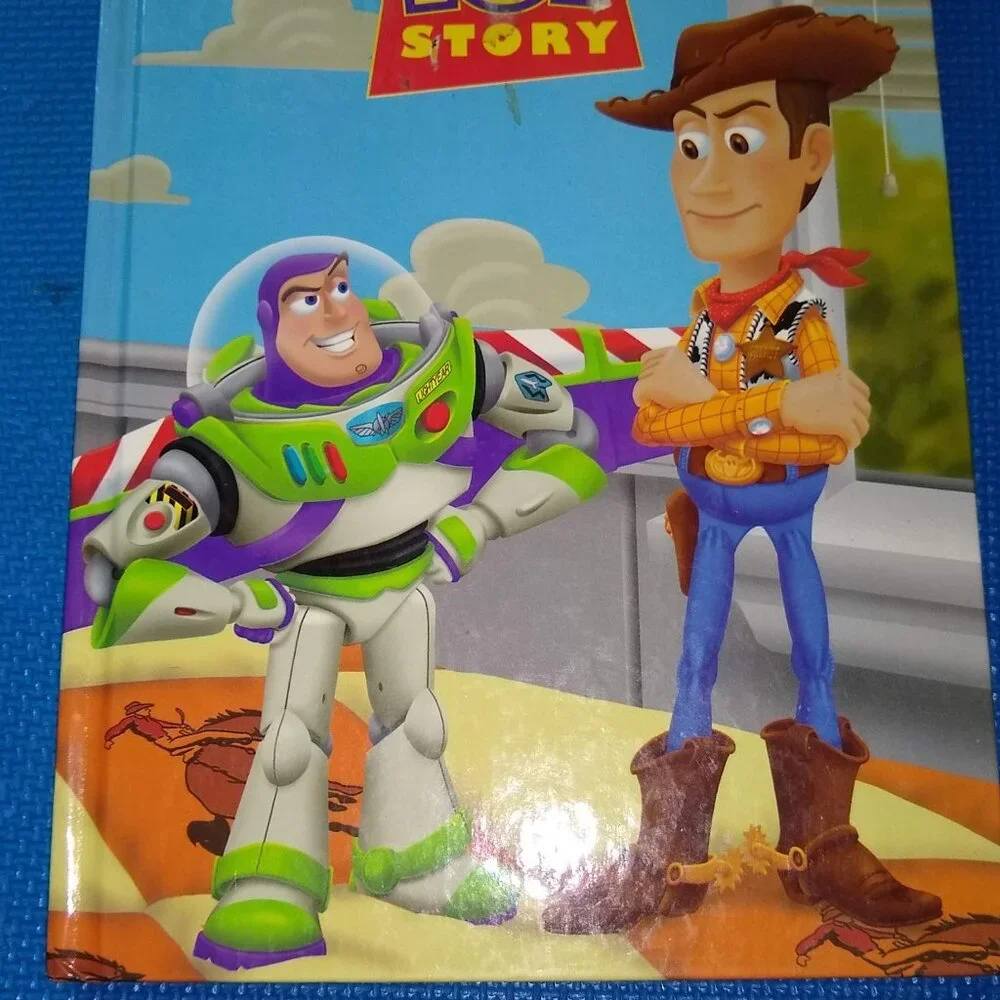 Mouse Works Disney Toy Story 1996 + Toy Story a Friend is .... + Plush Vintage